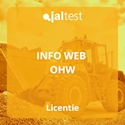 Jaltest Info Web OHW 1 jaarlicentie Jaltest user