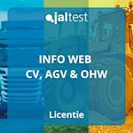 Jaltest Info Web CV+AGV+OHW 1 jaarlicentie Jaltest user